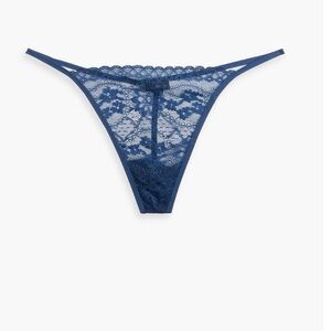 LaPerla Leavers Lace Thong Underwear Large
